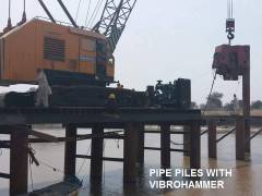 Pipe Piles with Vibro